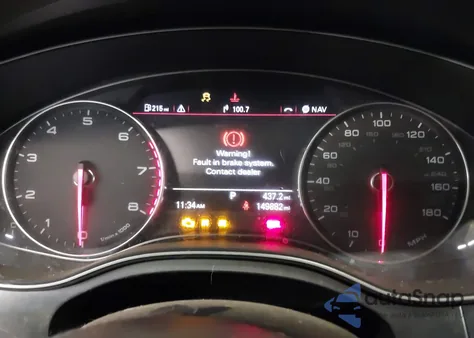 2012 Audi A6 3.0 Premium z USA, uszkodzony, nr VIN WAUHGAFC4CN143169